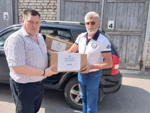 Отправлена очередная партия гуманитарного груза